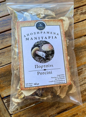 &Alpha;&pi;&omicron;&xi;&eta;&rho;&alpha;&mu;έ&nu;&alpha; porcini &Beta; &pi;&omicron;&iota;ό&tau;&eta;&tau;&alpha;