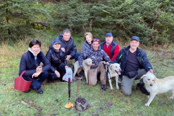 Trufle hunting, December 2019