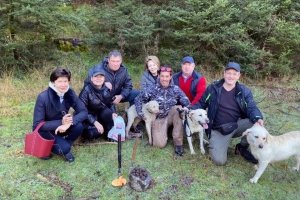 Trufle hunting, December 2019