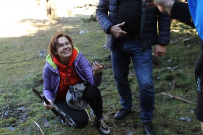 Truffle hunting at Peloponnese