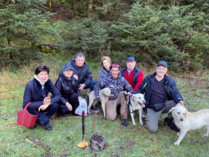 Trufle hunting, December 2019